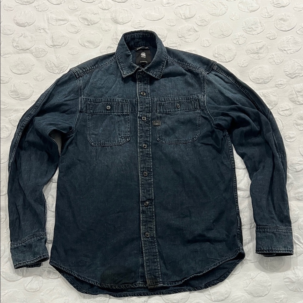 G -Star Raw Straight Fit Denim Shirt